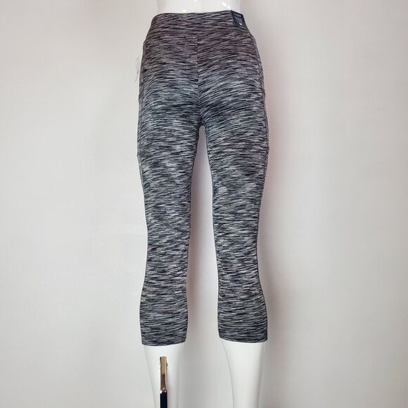 NEW J. Crew Gray Space Dye Cropped Leggings - Picture 4 of 13